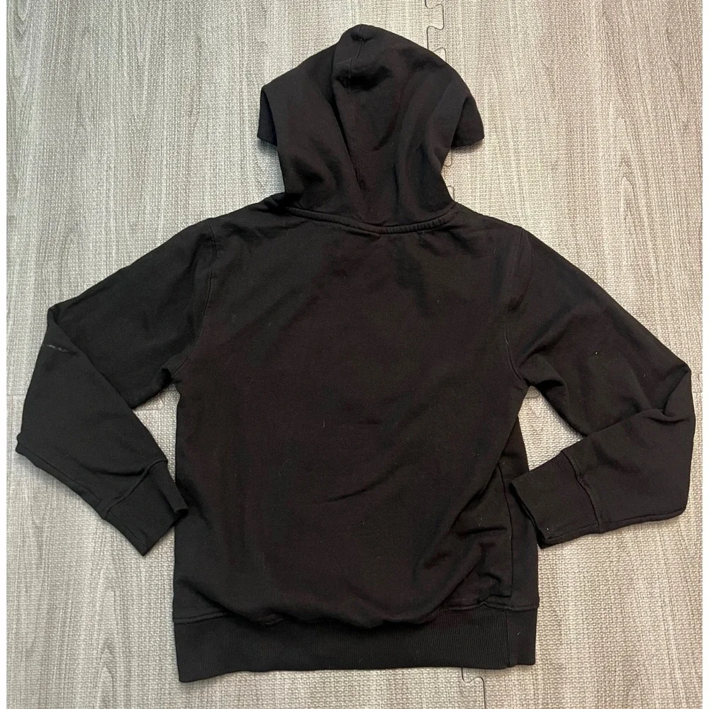 New Balance Boys Hoodie Black Pullover Sweatshirt Size Medium 10/12